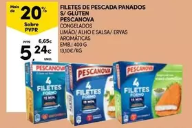 Pescanova - Filetes De Pescada Panados S/ Gluten