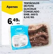 Tentaculos De Pota Glacialis Congelado