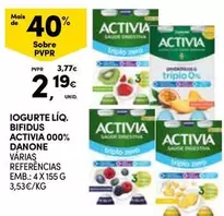 Danone - Iogurte Líq. Bifidus Activia 000%