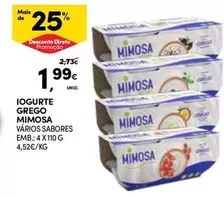 Mimosa - Iogurte Grego