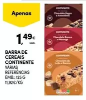Continente - Barra De Cereais