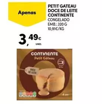 Continente - Petit Gateau Doce De Leite
