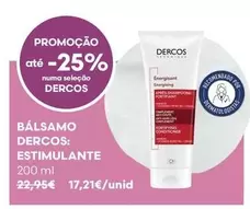 Vichy - Bálsamo Dercos Estimulante 