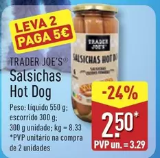 Salsichas Hot Dog