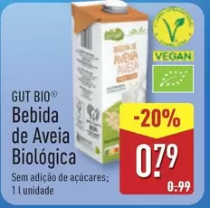 Gut Bio - Bebida De Aveia Biologica