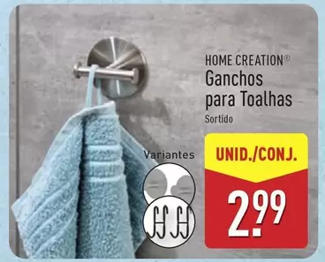 home creation - Ganchos Para Toalhas