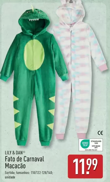 Lily & Dan - Fato De Carnaval Macacao