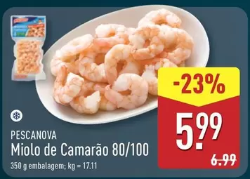 Pescanova - Miolo De Camarao 80/100