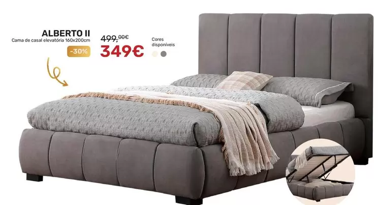 Alberto II Cama De Casal Elevatória 160x200cm