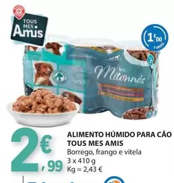 Tous - Alimento Humido Para Cao