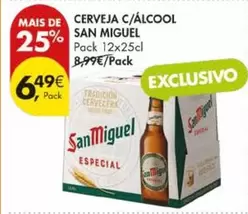 San Miguel - Cerveja C/alcool