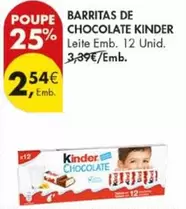 Kinder - Barritas De Chocolate