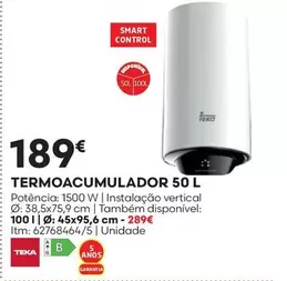 Control - Termoacumulador 50l