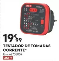 Testador De Tomadas Corrente