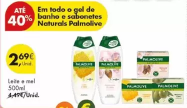 Palmolive - Em Todo O Gel De Banho E Sabonetes Naturals