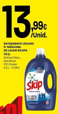 Skip - Detergente Liquido P/Maquina De Lavar Roupa