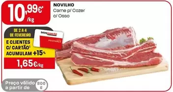 Novilho Carne P/ Cozer