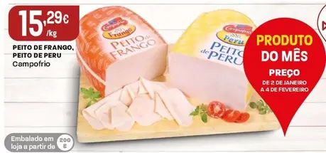 Campofrio - Peito De Frango, Peito De Peru