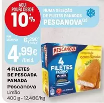 Pescanova - 4 Filetes De Pescada Panada