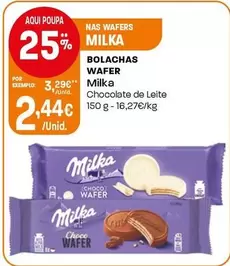 Milka - Bolachas Wafer
