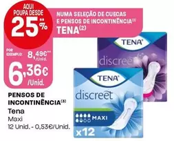 Tena - Pensos De Incontinencia