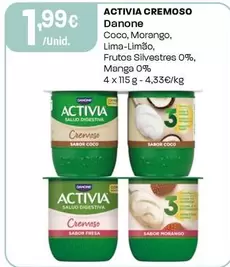 Danone - Activia Cremoso