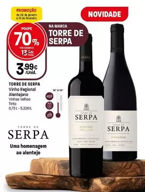 Torre De Serpa - Vino Regional Alentejano