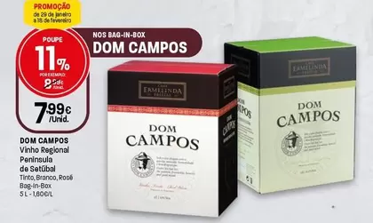 Dom Campos - Vinho Regional Peninsula De Setúbal