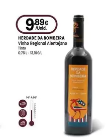 Herdade Da Bombeira - Vinho Regional Alentejano Tinto