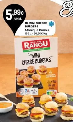 Monique Ranou - Mini Cheese Burgers
