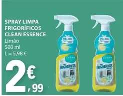 essence - Spray Limpa Frigoríficos