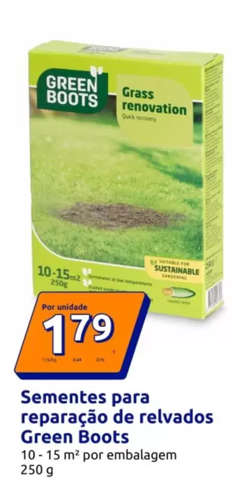 Green Boots - Sementes Para Reparação De Relvados