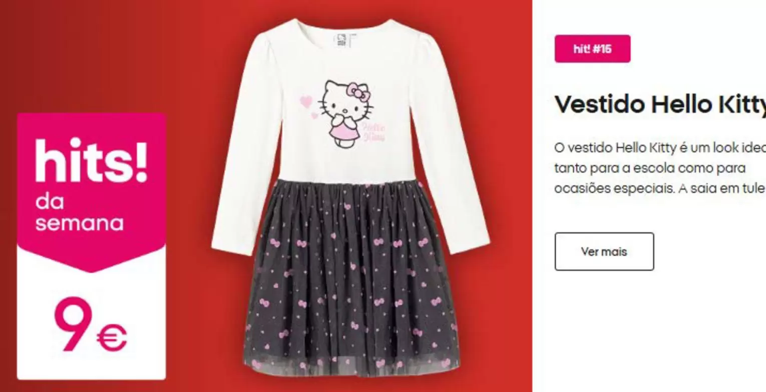 A+ - Vestido Hello Kitty