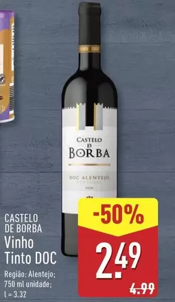 Castelo de Borba - Vinho Tinto DOC
