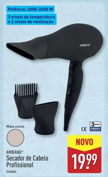 Secador De Cabelo Profissional