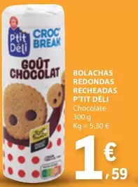 P'tit Déli - Bolachas Redondas Recheadas