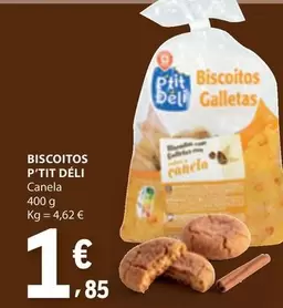 P'tit Déli - Biscoitos