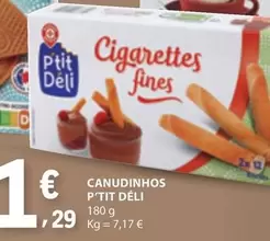 P'tit Déli - Canudinhos