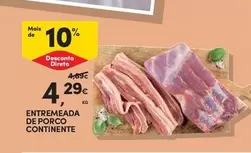 Continente - Entremeada De Porco