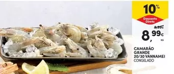 Camarão 20/30 Vannamei