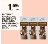 Continente - Leite Uht Chocolate Equilibrio