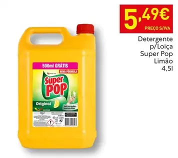 Super Pop - Detergente P/Loica