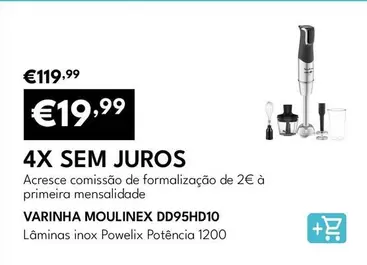Moulinex - Varinha Moulinex DD95HD10