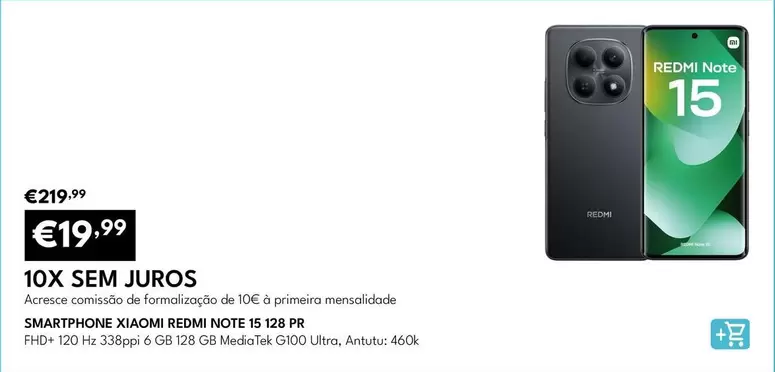 Xiaomi - Smartphone Redmi Note 15 128 PR