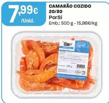 Porsi - Camarão Cozido 20/30
