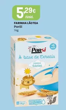Porsi - Farinha Lactea