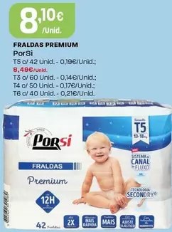 Porsi - Fraldas Premium