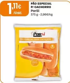 Porsi - Pão Especial P/Cachorro