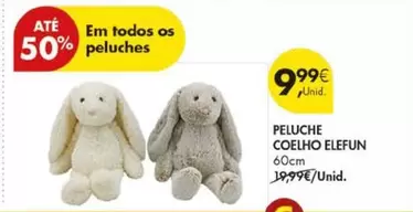 Peluche Coelho Elefun