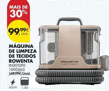 Rowenta - Máquina De Limpeza De Tecidos